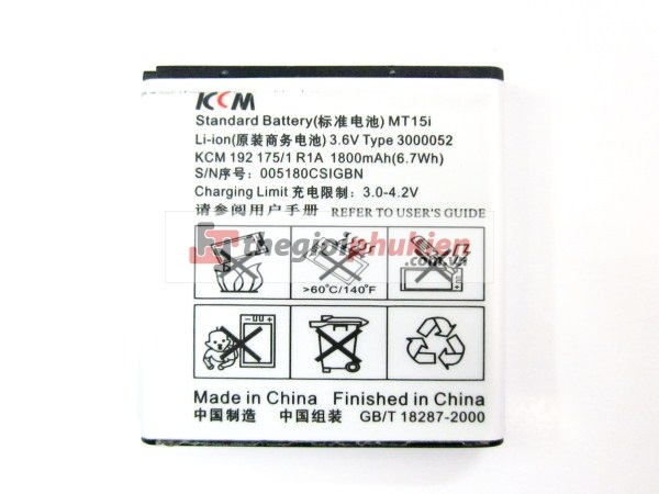 Pin KCM Sony BA-700 ( ST18i/MT15i )